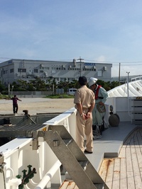 糸満漁港入港 2014/05/26 11:08:35