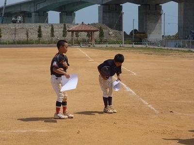 豊見城市学童軟式野球4年生以下交流大会準決勝