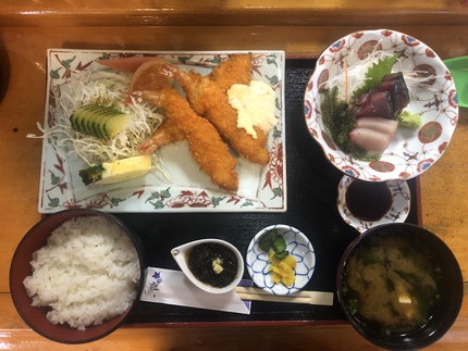 本当に850円でいいの？これは豪華！磯亭のエビフライ定食！