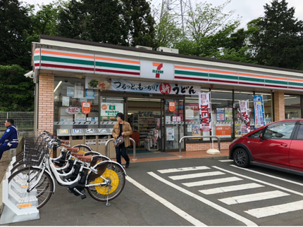 神奈川県より報告、これは便利!コンビニ乗り捨て可能なレンタル