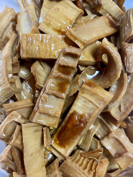 熊本県山鹿の物産展で手に入れた 干したけのこ を煮物にしたら美味しかった 宮古島から人生晴れたり曇ったり マラソン トライアスロン 演劇 美味しいもの かもさん の日々