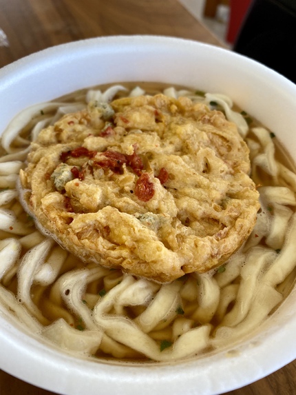 日清 の どん兵衛 鬼かき揚げ 天ぷら うどん 宮古島から人生晴れたり曇ったり マラソン トライアスロン 演劇 美味しいもの かもさん の日々