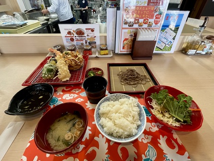 ランチに行って来ました！「冨士天ぷら いだ天 宮古南店」内地風の天ぷらが、食べたくなったんですよねー！