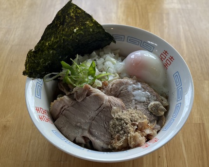 宮古島 川満食堂のランチメニュー「煮干しそば」いただきました！