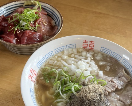 宮古島 川満食堂のランチメニュー「煮干しそば」いただきました！