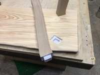 注文製作（琉球松スツール・組み立て）