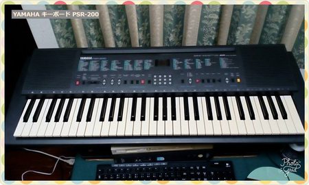 キーボードを購入！（YAMAHAキーボード PSR-200）