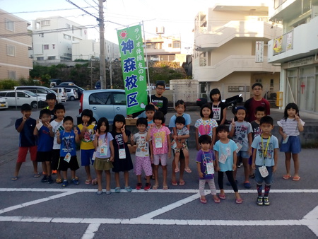 ラジオ体操日記、最終日（8/27 こうのいけ）