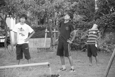 夏休みも残りわずか（8/20 ゆうな公園）