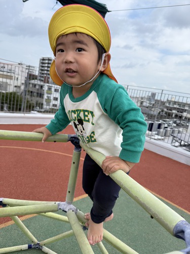 屋上遊び☆りす組