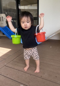 テラス遊び☆ひよこ