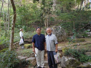 二人旅：蘭亭山荘便り　NO8　「　ボルボで行く小さな旅①荒川豊蔵資料館　」