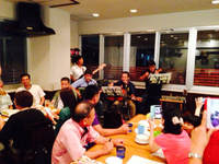 フォーク8ライブ大盛況 2014/09/01 20:05:53