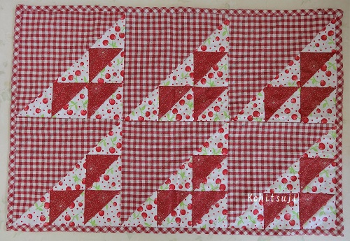 キッチンクロス（トライアングルパターン）