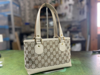 GUCCI キャンバスバックリメイク　トートバッグへ 2023/10/04 07:32:27