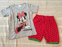 ✖sold out【￥1,450 送料込】ミニーマウスパジャマ02-サイズ3T（95）キッズ子供用 2018/05/17 10:00:00