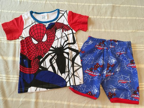 パジャマスパイダーマン男の子人気3Tサイズ95