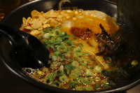「ラーメン康竜 那覇松山店」で自分仕立てラーメン 2016/04/02 11:24:00