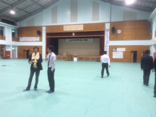 久米島中学校閉校式典