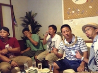 角力大会後の慰労会 2013/08/11 22:41:46