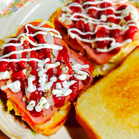 ＊焼いたパンでサンドウィッチ＊ 2015/01/22 07:21:00