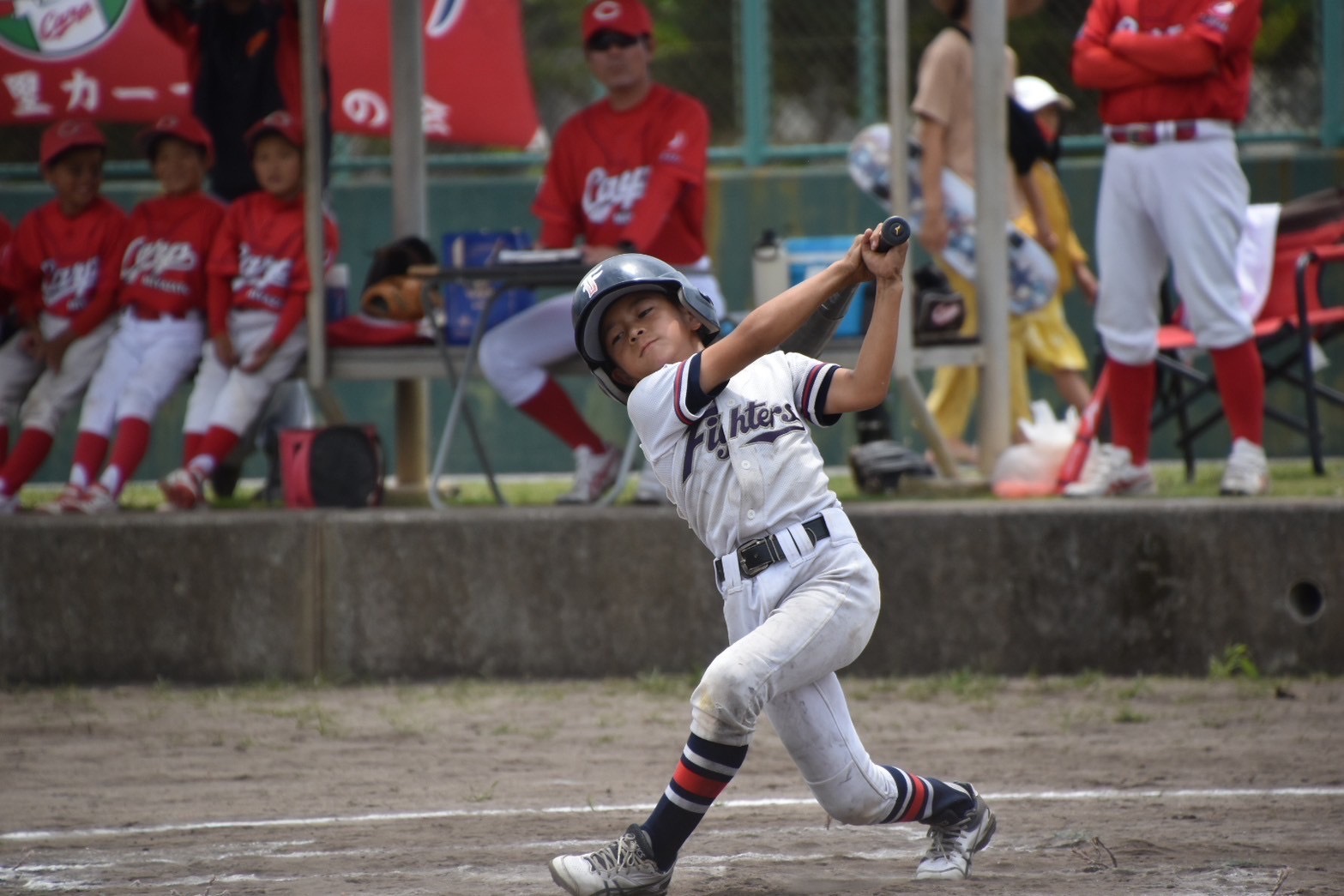 スポ少中部ブロック2回戦⚾️