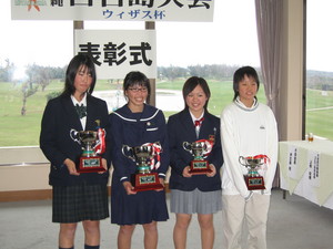 高校女子優勝は大城さつきさん