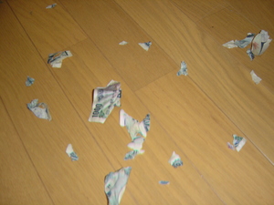 お金バラバラ事件！