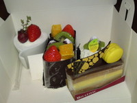 昨日は、私の何時ものケーキ屋さん 2012/06/04 12:41:32