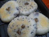 煮豆とご飯と黒ゴマと 2012/01/24 15:57:16
