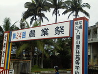 雨の農業祭
