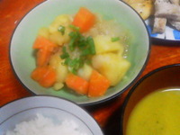 肉なしですが…