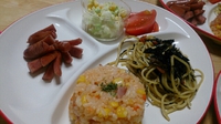 晩ごはんプレート★ 2015/04/06 19:08:49