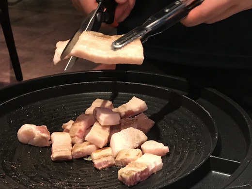 韓国家庭料理 ぜんの豚