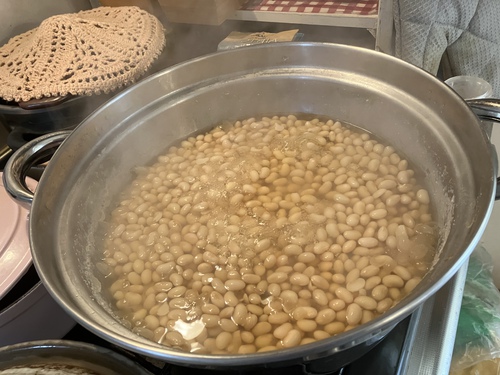 味噌を仕込む
