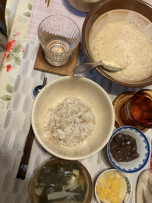 夜10時ごはん