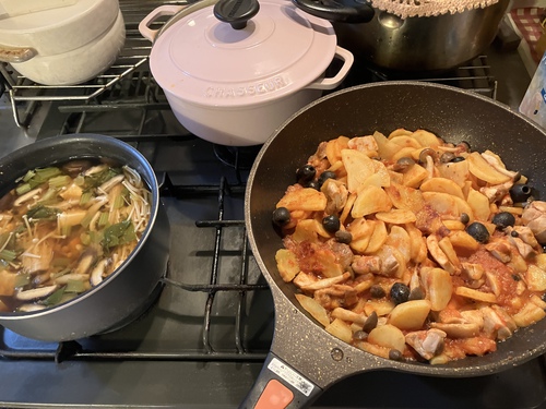 晩ごはんは作ったけど