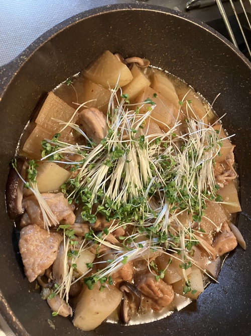 雨の日の煮物