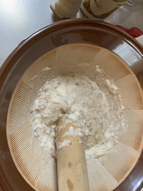 雨の日の煮物