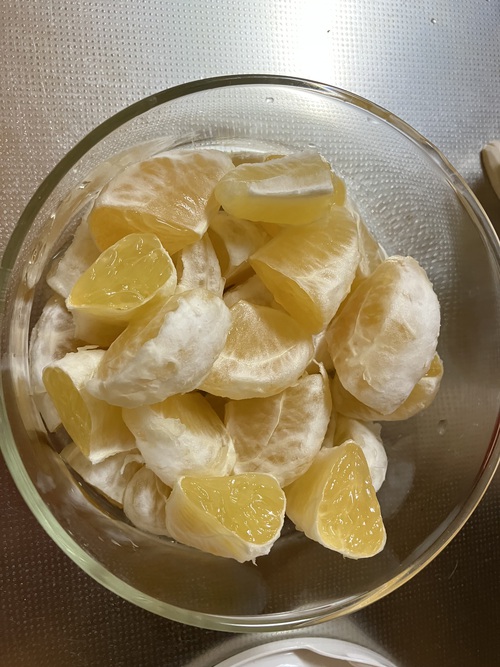 雨の日の煮物