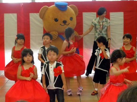 かわいい衣装で
