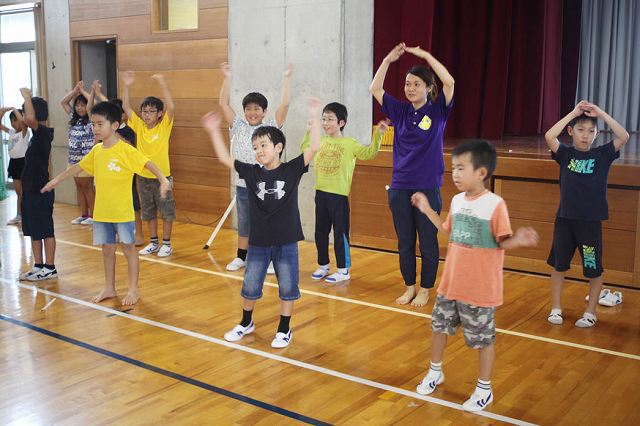 入念に準備運動