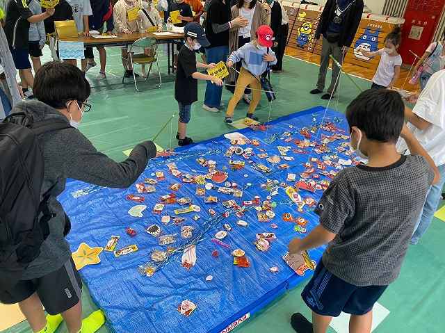 お菓子をゲット