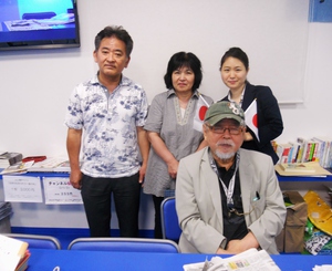 カフェ ド ロレーヌ チャンネル桜の沖縄支局に見学に行ってきました ６月１７日火曜日