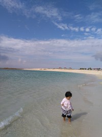 沖縄南部　冬の海