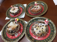 ローケーキ作り終わりました。