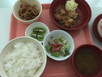 入院生活1日目の夕食 2016/03/09 19:28:04