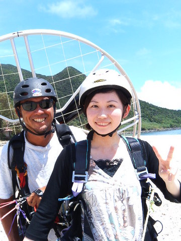 暑いけど、飛んだら涼しいよ！