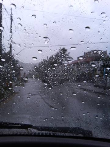 If a typhoon is over…