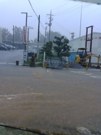 大雨 in 山原（ヤンバル）